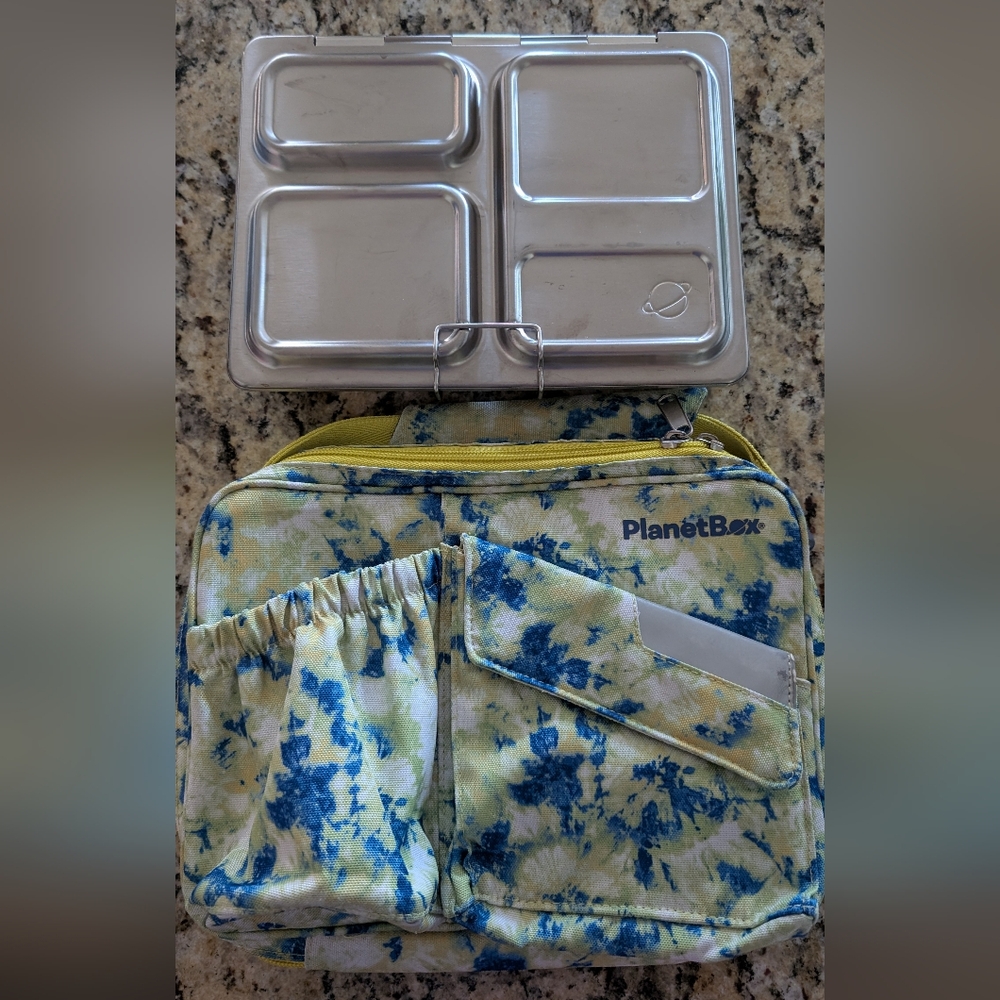 PlanetBox Launch Stainless Steel Lunch Box And Carry Bag